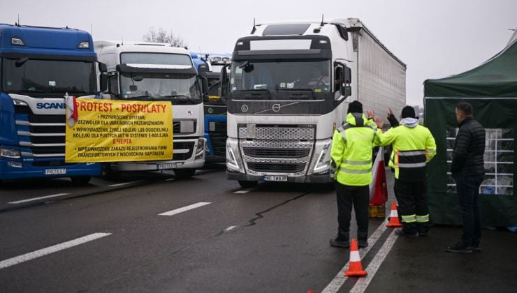 Explained: Why Are Polish Truckers Blocking Ukraine Border Crossings?